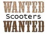 Scooters wanted