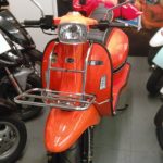 Scomadi TL50 round chrome mirrors L/H