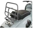 Scomadi large rear carrier chrome
