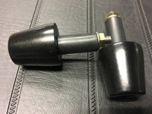 Scomadi black bar end weights Modern Scooters