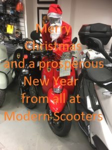 MERRY XMAS Modern Scooters