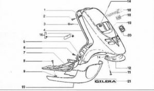 Piaggio/Gilera 2 stroke 125 parts - new/secondhand Modern Scooters