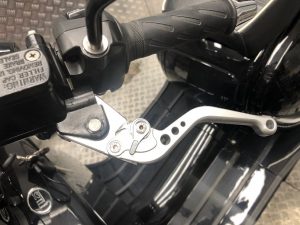 SCOMADI AND ROYAL ALLOY ADJUSTABLE BRAKE LEVERS - SILVER Modern Scooters