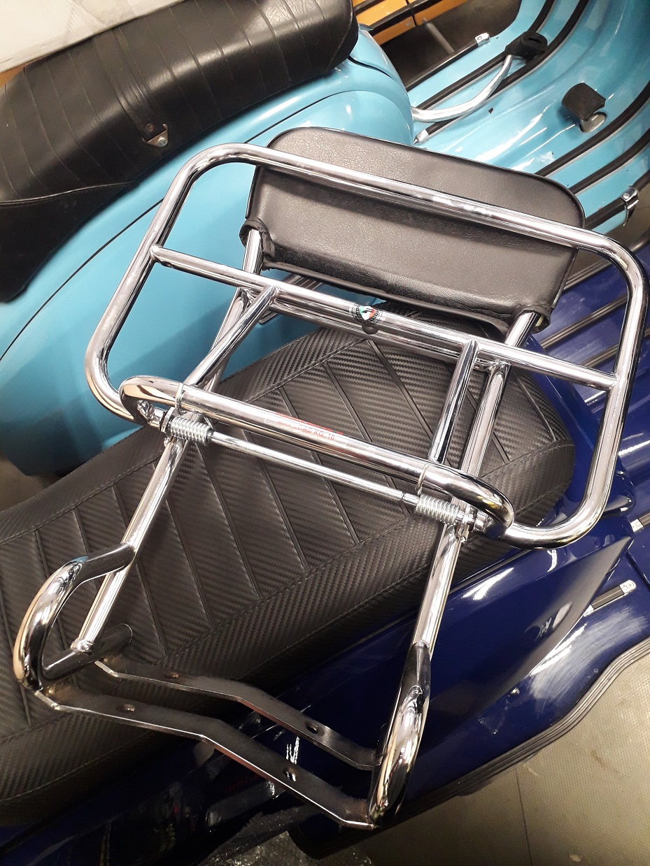 Kappa Polyurethane Backrest – Fits Monolock Case K47 (Manta Motorcycle/Scooter)