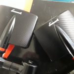 SCOMADI TT/TL BAR END MIRRORS- BLACK