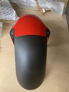 GILERA RUNNER FRONT MUDGUARD DRAGON RED 894 Modern Scooters