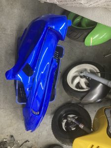 GILERA RUNNER RIGHT HAND REAR FAIRING BLUE 280 Modern Scooters