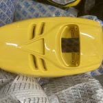 PIAGGIO TYPHOON MK1 FRONT SHIELD YELLOW 932