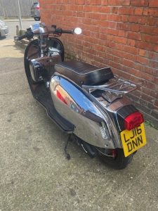 SCOMADI TL125 CHROME Modern Scooters