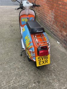 SCOMADI TL125 POP ART Modern Scooters
